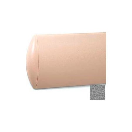 Pawling Crescent Shaped Wall Guard, Aluminum Retainer, 8"H x 12'L, Gray WG-7-12-5